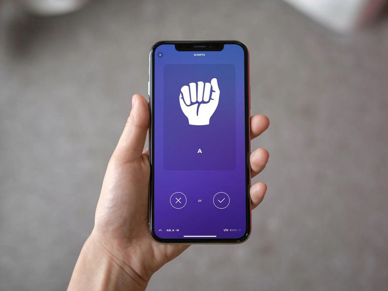 Would favor to study the ASL alphabet? This app can snarl you in barely 5 minutes a day