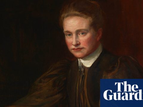 Portrait of studious lady printed to be of Millicent Fawcett