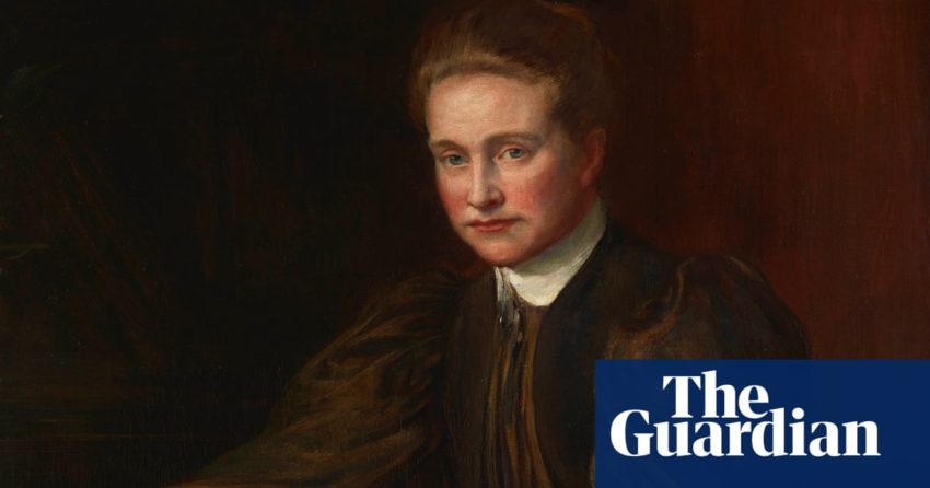 Portrait of studious lady printed to be of Millicent Fawcett