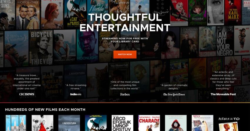 3 programs to circulate motion photos and TV free of charge thru your local library