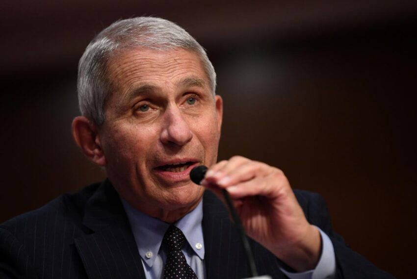 Fauci says likely some level of aerosol transmission of new coronavirus