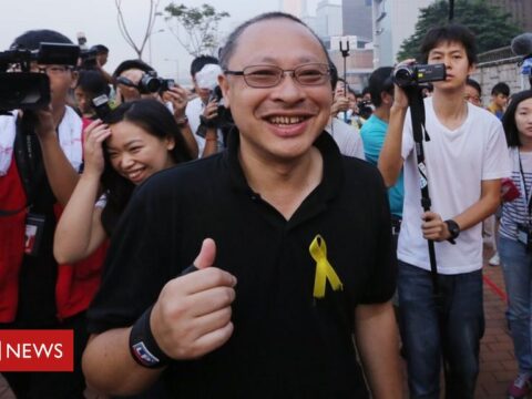 Benny Tai: Hong Kong college fires professor who led protests