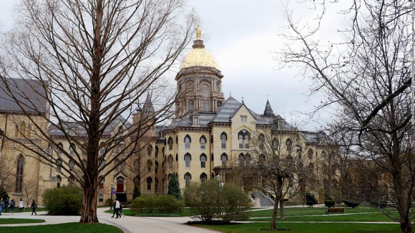 Notre Dame’s pupil newspaper runs entrance-page plea: ‘Don’t make us write obituaries’