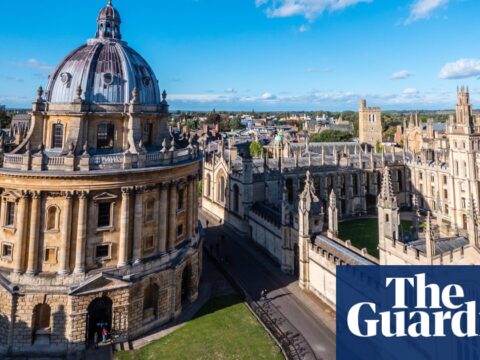 Oxford University takes high put aside in Guardian’s annual university files