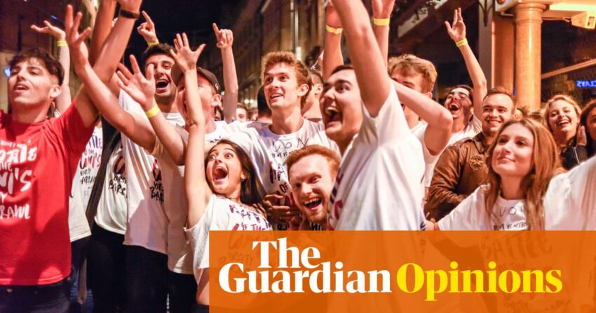 Sorry, freshers: that wild week you were promised will likely be extra mattress than bedlam | Phil Wang