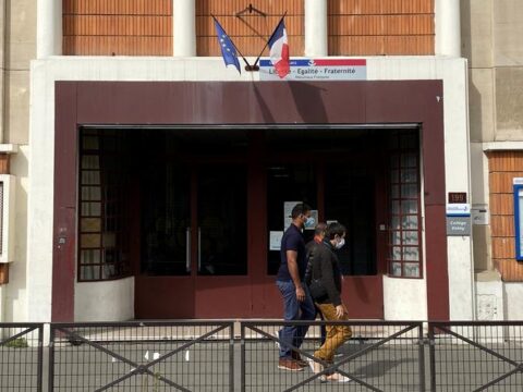 We’re striking: French teachers journey out of faculty after coronavirus conditions
